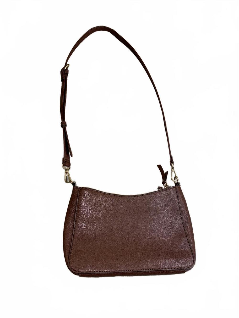 Nine West Brown Crossbody Bag / Multi-Pocket Shoulder Handbag